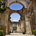La navata laterale delle rovine della Cattedrale di Antigua