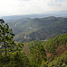 Vista dall'alto la strada verso Comayagua