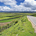 La bellissima strada che attraversa gli altopiani di Cuchumatan