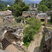 Le rovine dei corridoi interni della Inglesia de San Francisco