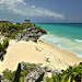 La bellissima spiaggia vicino al templo del Dios del Viento