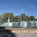 Fontana in Plaza de la Independencia in Mendoza