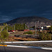 Montagne che circondano i sobborghi di El Calafate