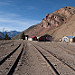 Ex stazione ferroviaria (ora chiusa) in Puente del Inca