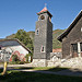 Chiesa con murales in Curarrehue