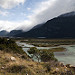 Grandioso paesaggio sul rio de las sorpresas