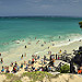 Spiaggia nelle rovine di Tulum