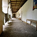 Corridoio interno della chiesa di Santiago de Atitlan