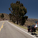 Strada panoramica dopo lo stretto di Tiquina