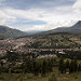 La città di Huaráz dall'alto