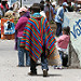 Un bellissimo poncho (Mercado indigeno di Saquisilí)