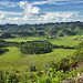 La valle sceso dalle montagne di Lanquin, direzione Fray Bartolomé
