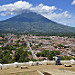 Vista di Antigua dal Cerro de la Cruz