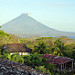 Il vulcano Concepcion al mattino dalla finca Magdalena