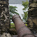 Cannone punta verso la baia di Portobelo (Fuerte de Santiago)