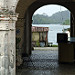 Vista della baia di Portobelo dall'edificio della Dogana Reale