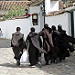 Gruppo di frati in Villa de Leyva