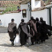 Gruppo di frati in Villa de Leyva