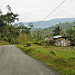 Capanne Ngobe Bugle scendendo a Chiriqui Grande