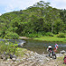 Poco prima di El Castillo devo attraversare due tratti profondi 1 metro del fiume Caño Negro