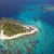 Vista aerea di un'isola dell'Archipiélago de San Blas - Panamá